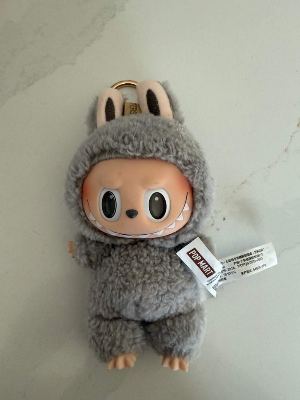Pop Mart Plush Keychain Doll labubu Costume